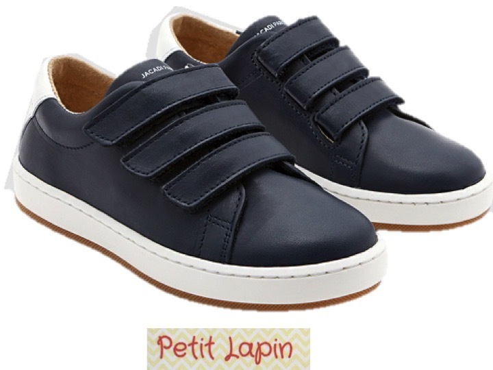 JACADI(ジャカディ) レザーシューズ Tennis enfant (〜24,5cm)
