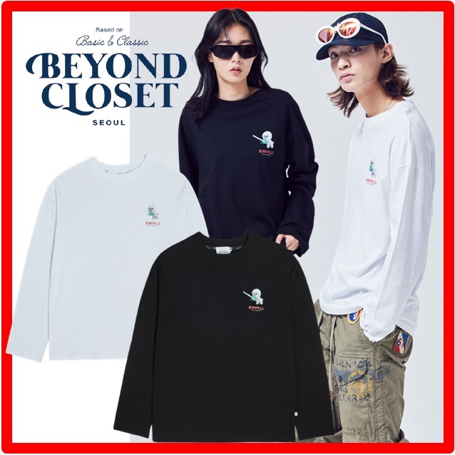 ★人気★【BeyondCloset】★NAPC MOVIE PRINT LONG SLEEVLES.S★