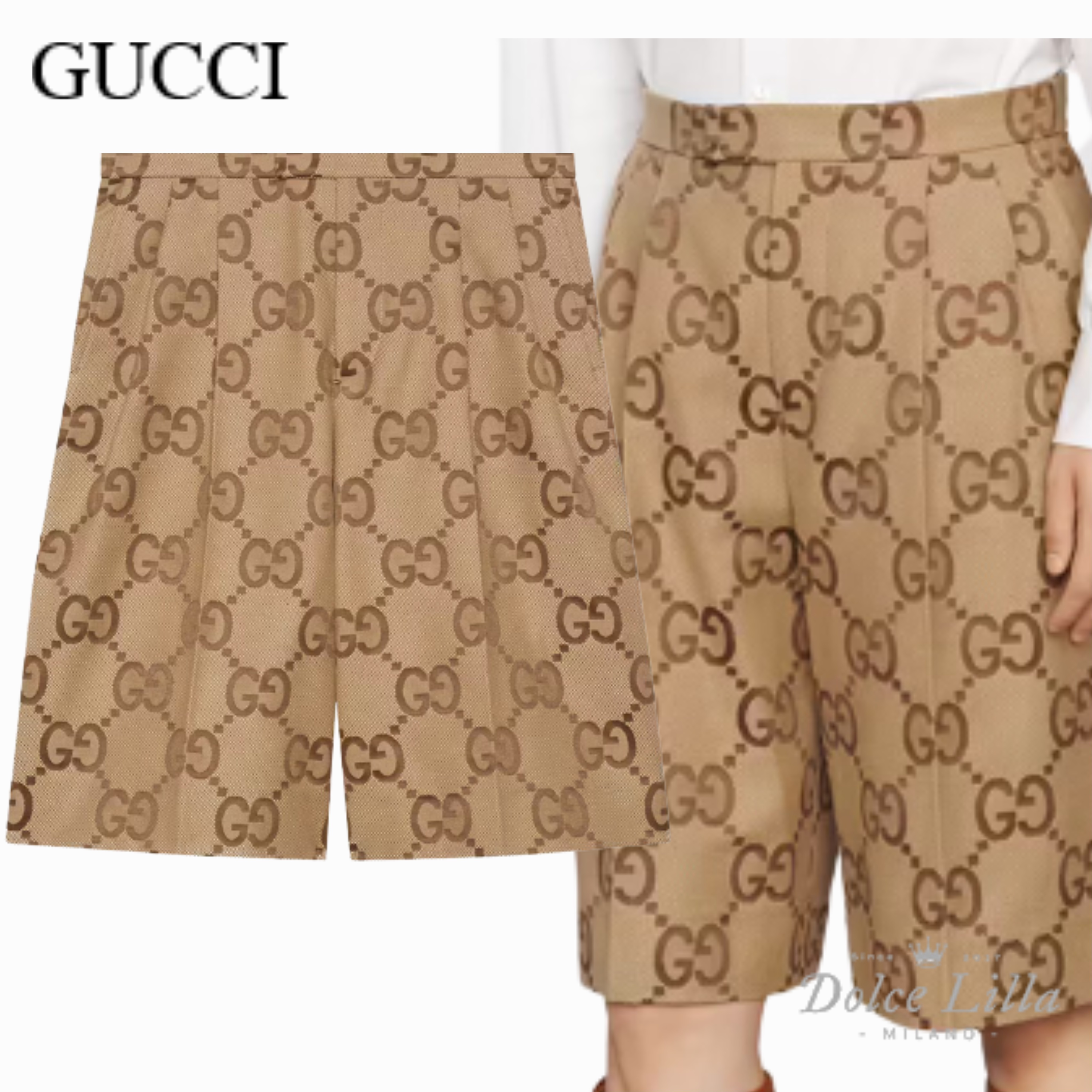 GUCCI ジャンボ GGキャンバス ショートパンツ ハーフ・ショートパンツ
