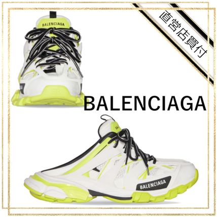 ホワイト(白)系 BALENCIAGA TRACK x サンダル・ミュール(レディース ホワイト(白)系 BALENCIAGA TRACK x サンダル・ミュール(レディース