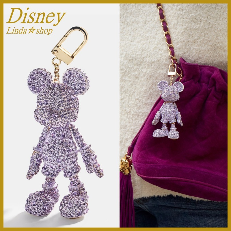 ＊Disney＊ BAUBLEBAR ミッキー クリスタル バッグチャーム