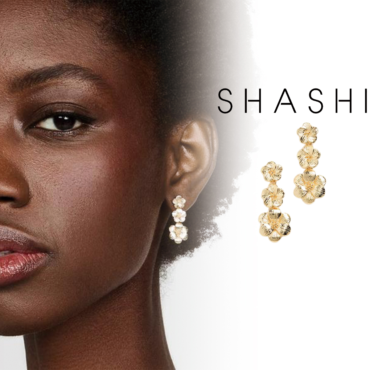 SHASHI シャシ Ona Ona Earrings 人気 ピアス ゴールド