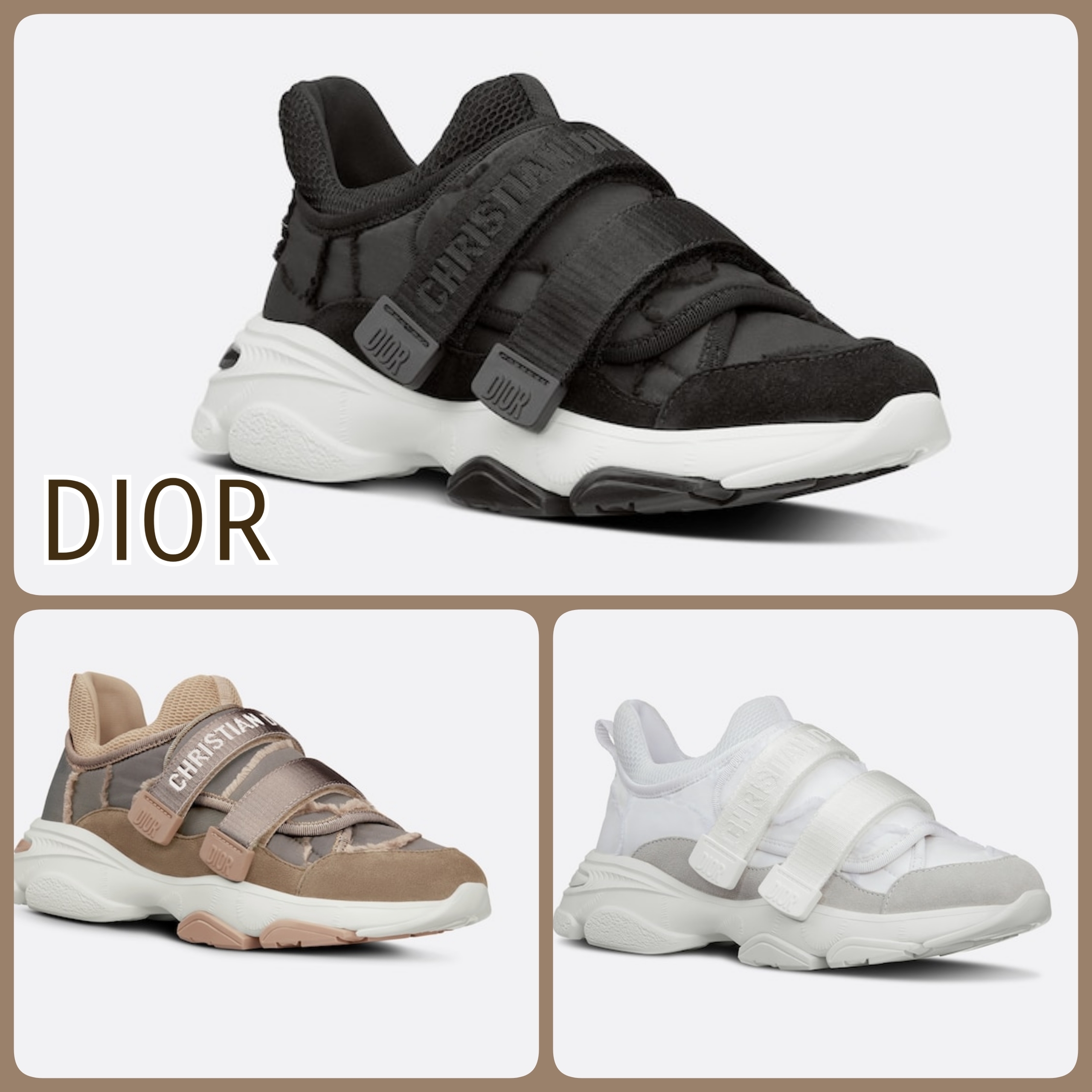 最低価格の 直営店買付 Diorディオール D-WANDER スニーカー