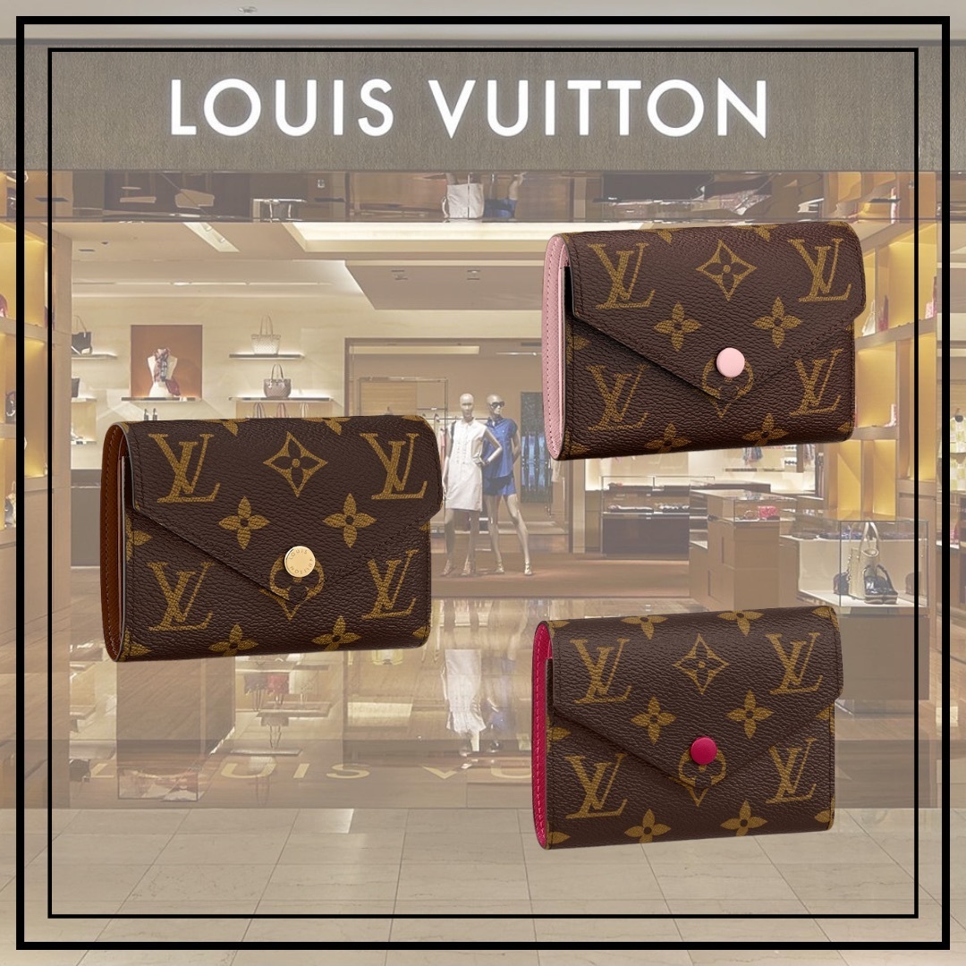 ◇Louis Vuitton◇折りたたみ財布 レザー 牛革 (Louis Vuitton ◇Louis Vuitton◇折りたたみ財布 レザー 牛革 (Louis Vuitton