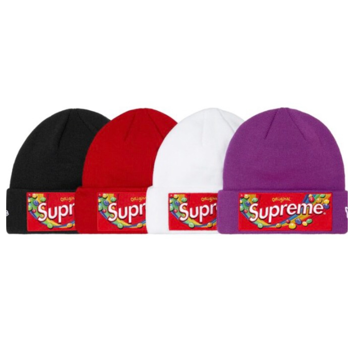 シュプリーム x ニューエラ Skittlessビーニー/ニット帽 (Supreme シュプリーム x ニューエラ Skittlessビーニー/ニット帽 (Supreme
