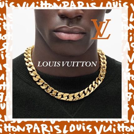ゴールド,チェーン,ネックレス Louis Vuitton x メンズ|新作を海外 ゴールド,チェーン,ネックレス Louis Vuitton x メンズ|新作を海外