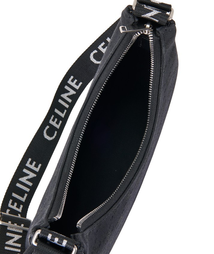 CELINE ショルダーバッグ・ポシェット CELINE セリーヌ ジャカードトライアンフカーフスキンAvaバッグ(3)