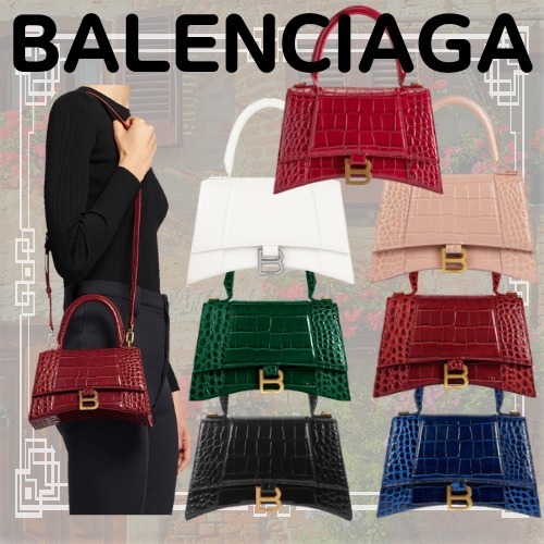 【BALENCIAGA】☆HOURGLASS☆トップハンドルバッグ☆ 【BALENCIAGA】☆HOURGLASS☆トップハンドルバッグ☆