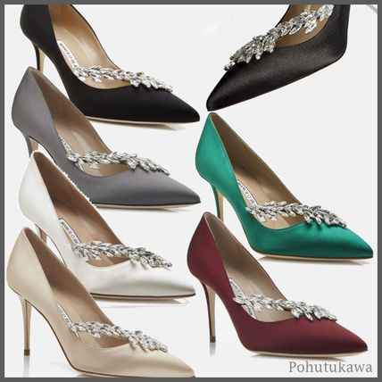 最大10%OFFクーポン 関税込 Manolo Blahnik TRINA トライアングルビジュー パンプス パンプス パンプス,ビジュー Manolo Blahnik(マノロブラニク)|新作を海外通販
