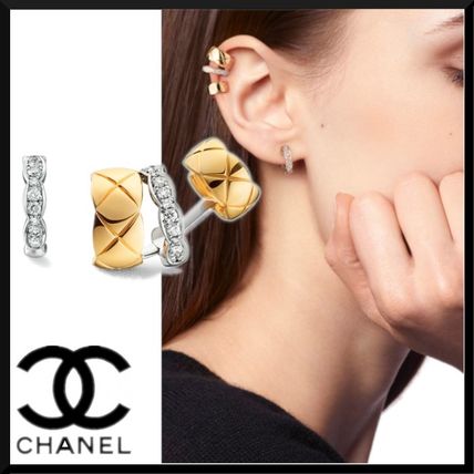 18K(18金) CHANEL(シャネル) ピアス(レディース) - 海外通販のBUYMA