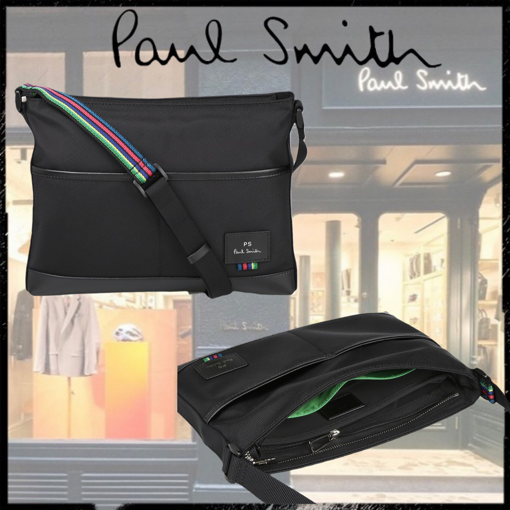 激安人気新品 Paul すぐ届く! Smith ショルダーバッグ スポーツ 包装・送料無料 Paul Smith ショルダーバッグ 新品 ショルダーバッグ