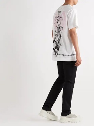 alexander mcqueen スニーカー ◆在庫僅か【ALEXANDER MCQUEEN】ラバーキャンバススニーカー(7)