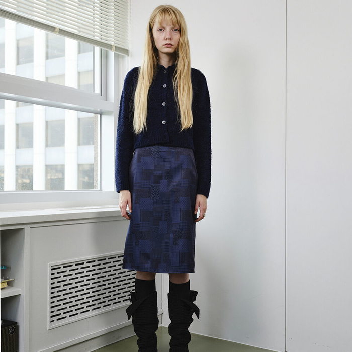 ENZO BLUES カーディガン 日本未入荷☆ESSENTIAL COLLARED CARDIGAN/全2色/ENZO BLUES(2)