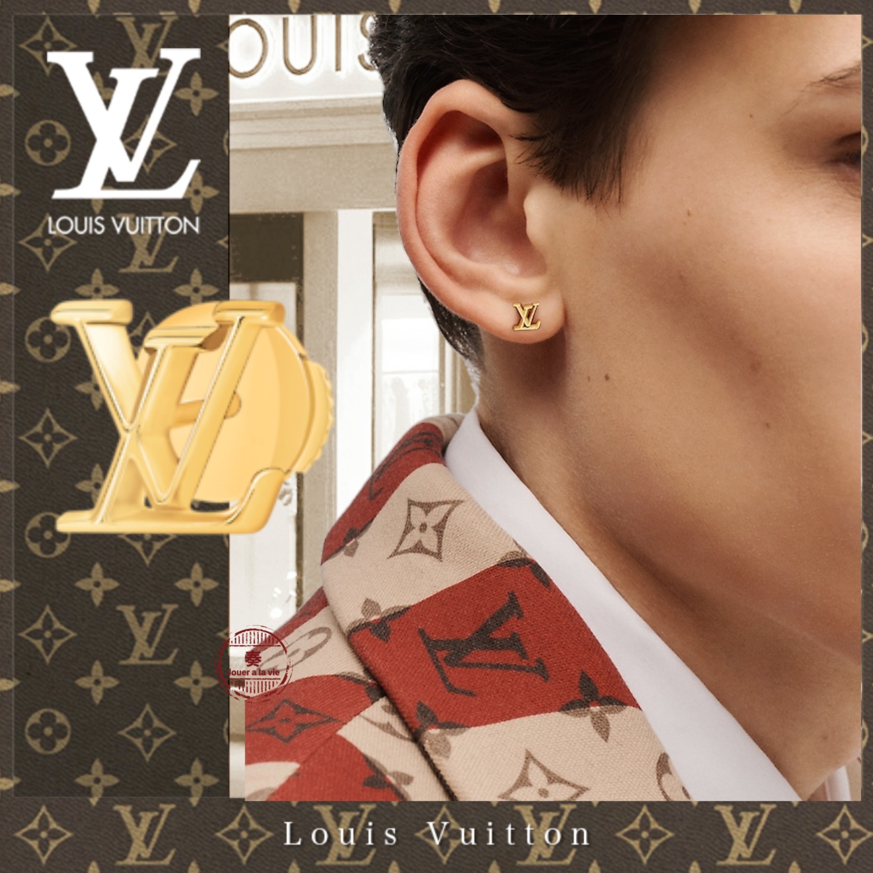 マルチボーダーシリーズ 激レア Louis vuitton × nigo × virgil リング
