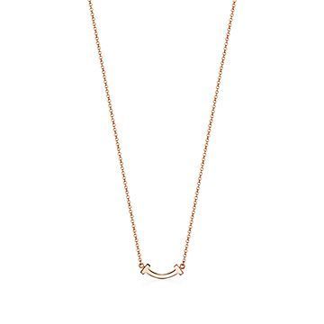 すぐ届く♪Tiffany&Co. ティファニーT スマイルミニペンダント