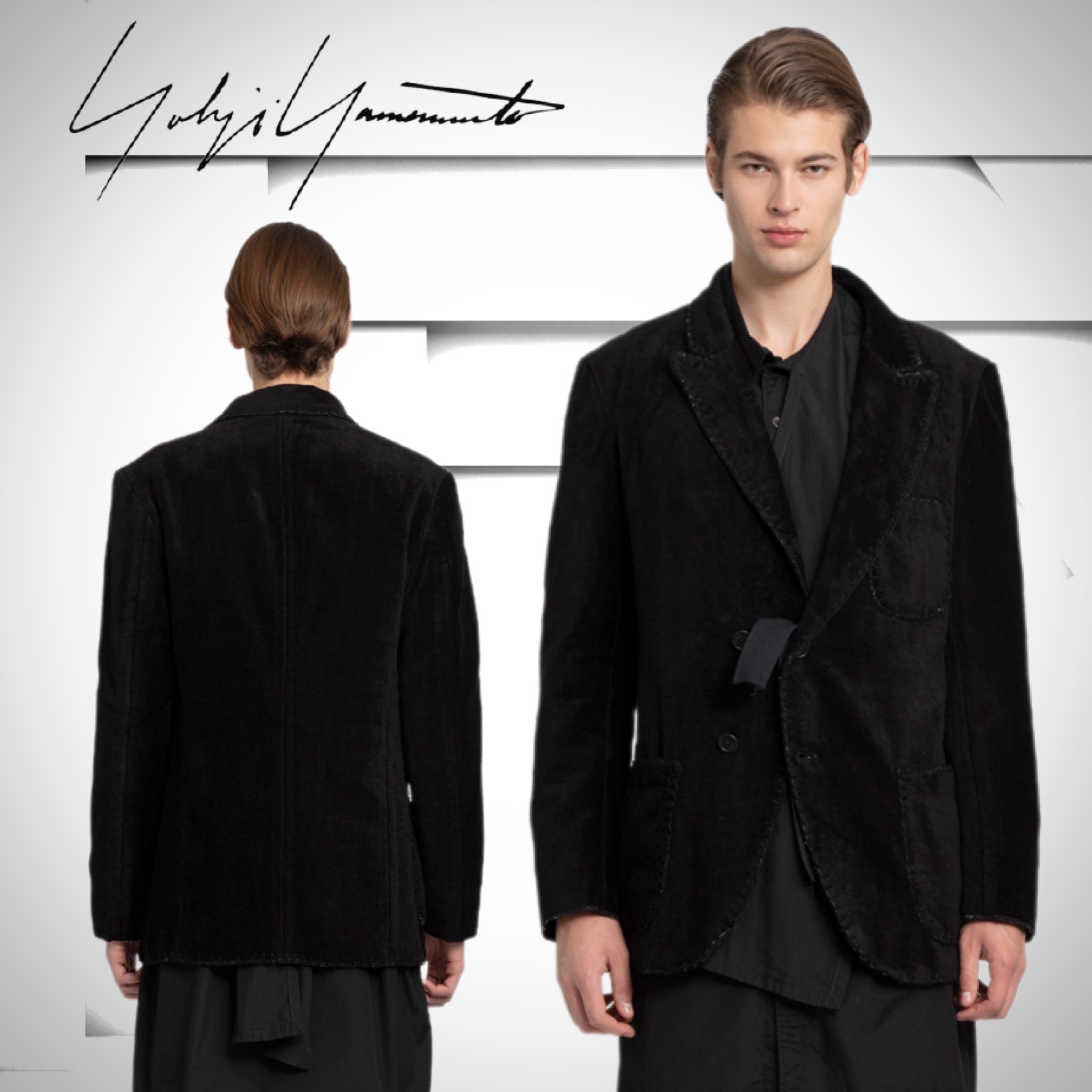 YOHJI YAMAMOTO★O ブランケット エンブロイダリー ブレザー YOHJI YAMAMOTO★O ブランケット エンブロイダリー ブレザー