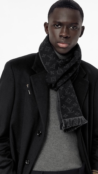 Louis Vuitton マフラー <すぐ届く>Louis Vuittonエシャルプ・モノグラム クラシック(8)