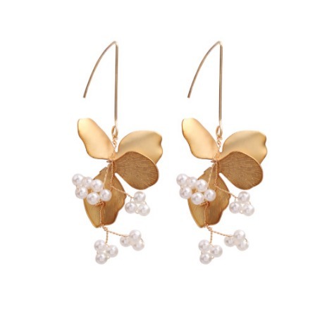 [DANA BURTON] 21FW☆Mazus Pearl Rain Drop earring
