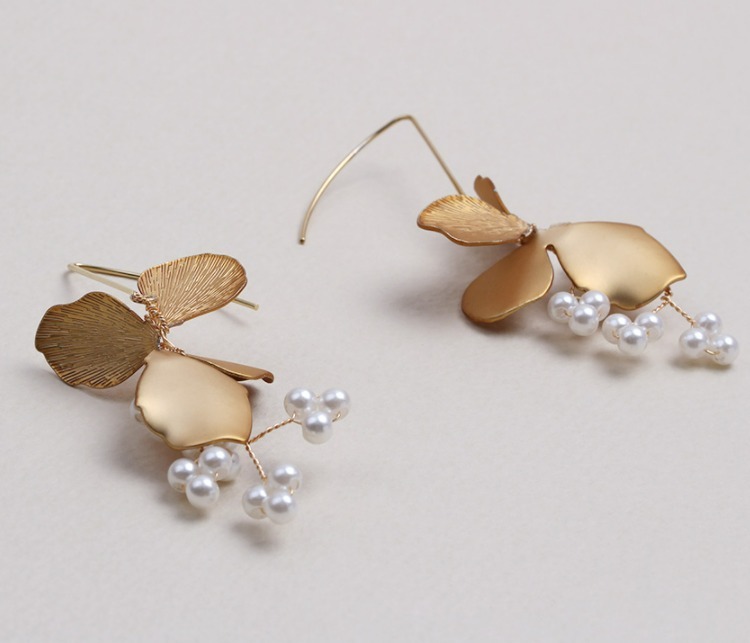 [DANA BURTON] 21FW☆Mazus Pearl Rain Drop earring