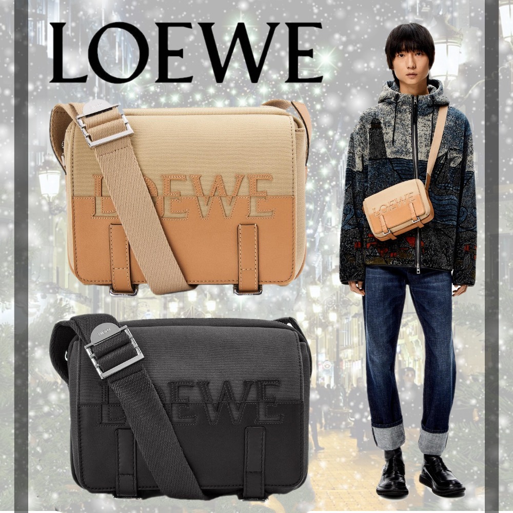 大人の上質 【新作】LOEWE シグネチャー ミリタリーメッセンジャーバッグ XS ショルダーバッグ 大人の上質 【新作】LOEWE シグネチャー ミリタリーメッセンジャーバッグ XS ショルダーバッグ