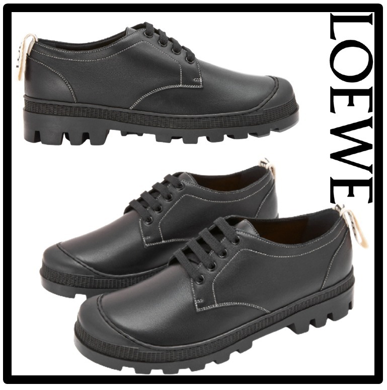 ★関税込★LOEWE★レザーステッチダービーシューズ★正規品★ ドレスシューズ・革靴・ビジネスシューズ ★関税込★LOEWE★レザーステッチダービーシューズ★正規品★ ドレスシューズ・革靴・ビジネスシューズ