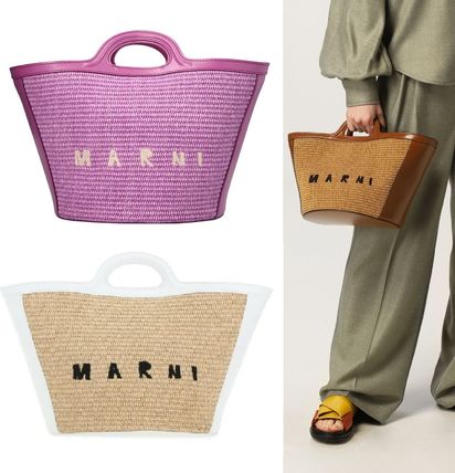 ★【MARNI】 トロピカリア ラピア スモール トートバッグ★ 楽天市場】MARNI マルニ トートバッグ TROPICALIA SMALL