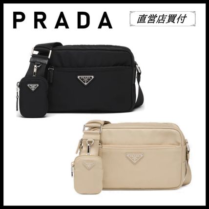 PRADA Re-Nylon Crossbody Bag Black