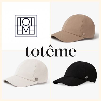 toteme キャップ 国内発送 関税込！TOTEME ベースボールキャップ キャンバス