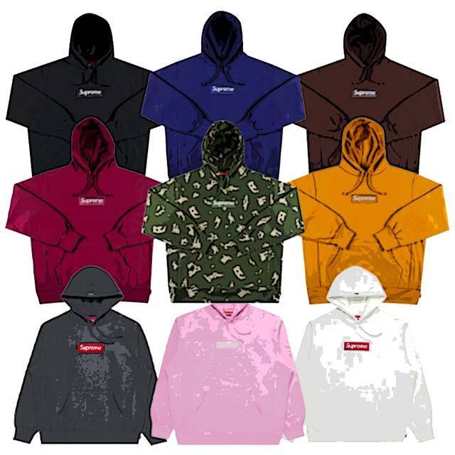 品質は非常に良い 【希少/FW21】Box Logo Sweatshirt Hooded パーカー・フーディ 品質は非常に良い 【希少/FW21】Box Logo Sweatshirt Hooded パーカー・フーディ