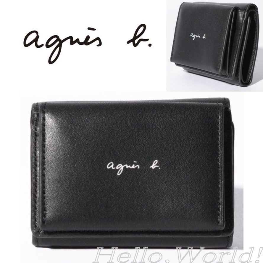 人気!!agnes b. VOYAGE ミニウォレット 財布 小銭入 国内発送