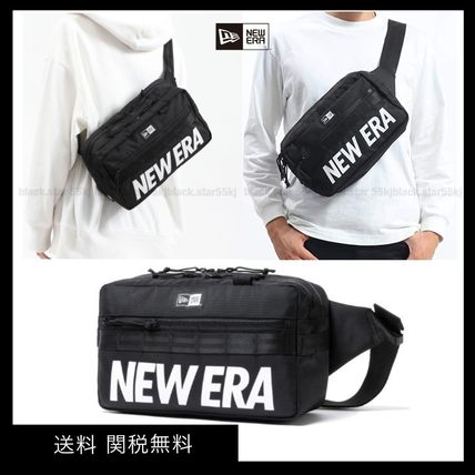 New Era Messenger & Shoulder Bags Unisex Blended Fabrics Street Style Plain Logo