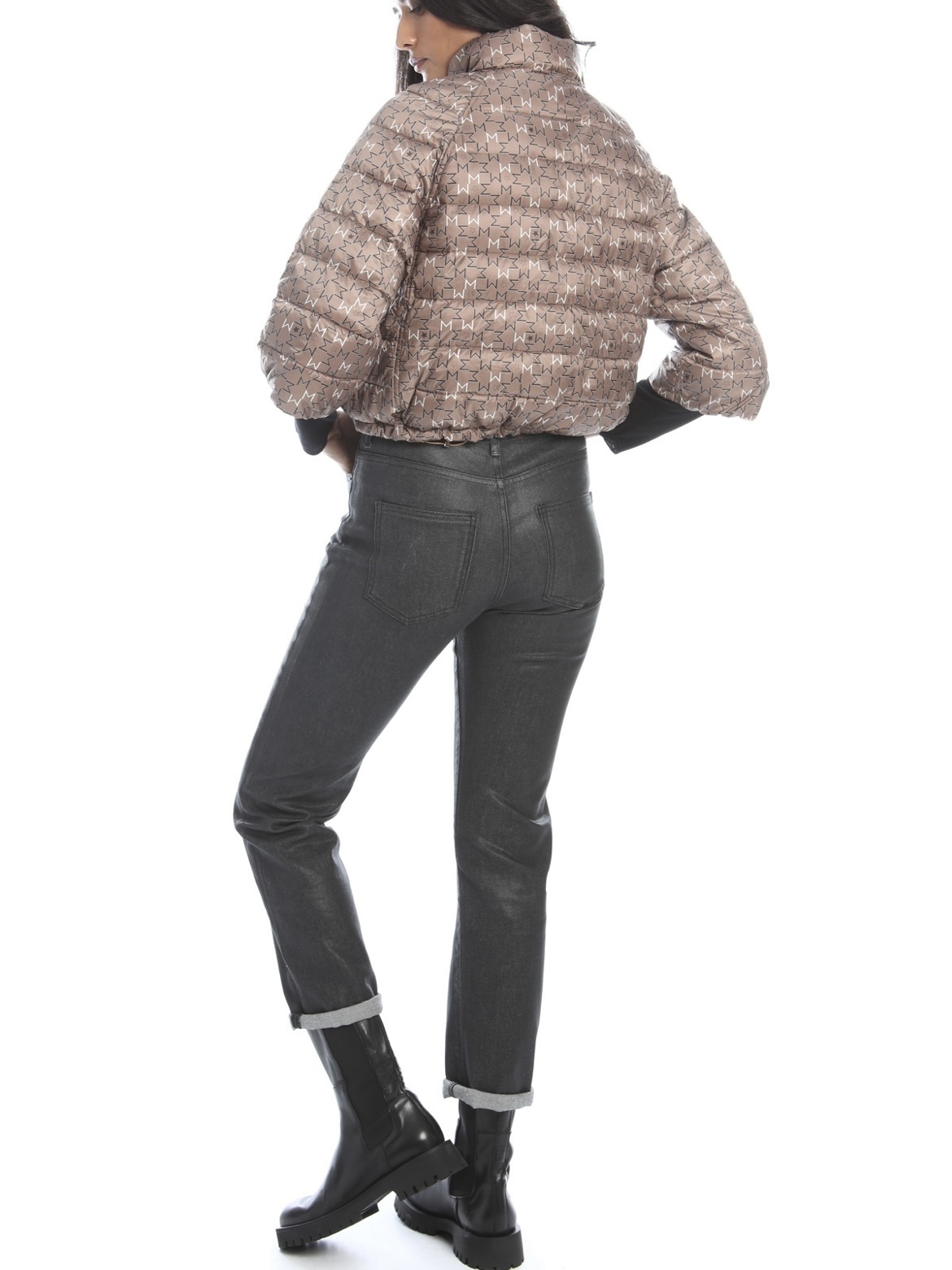 Max Mara ダウンジャケット・コート Max Mara 1ADEPTO ダウンジャケット ショート ロゴ アウトレット(5)