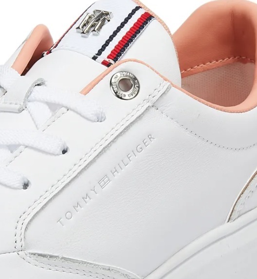Tommy Hilfiger スニーカー ★関税送料込み★Tommy Hilfiger★カップソールレザースニーカー(4)
