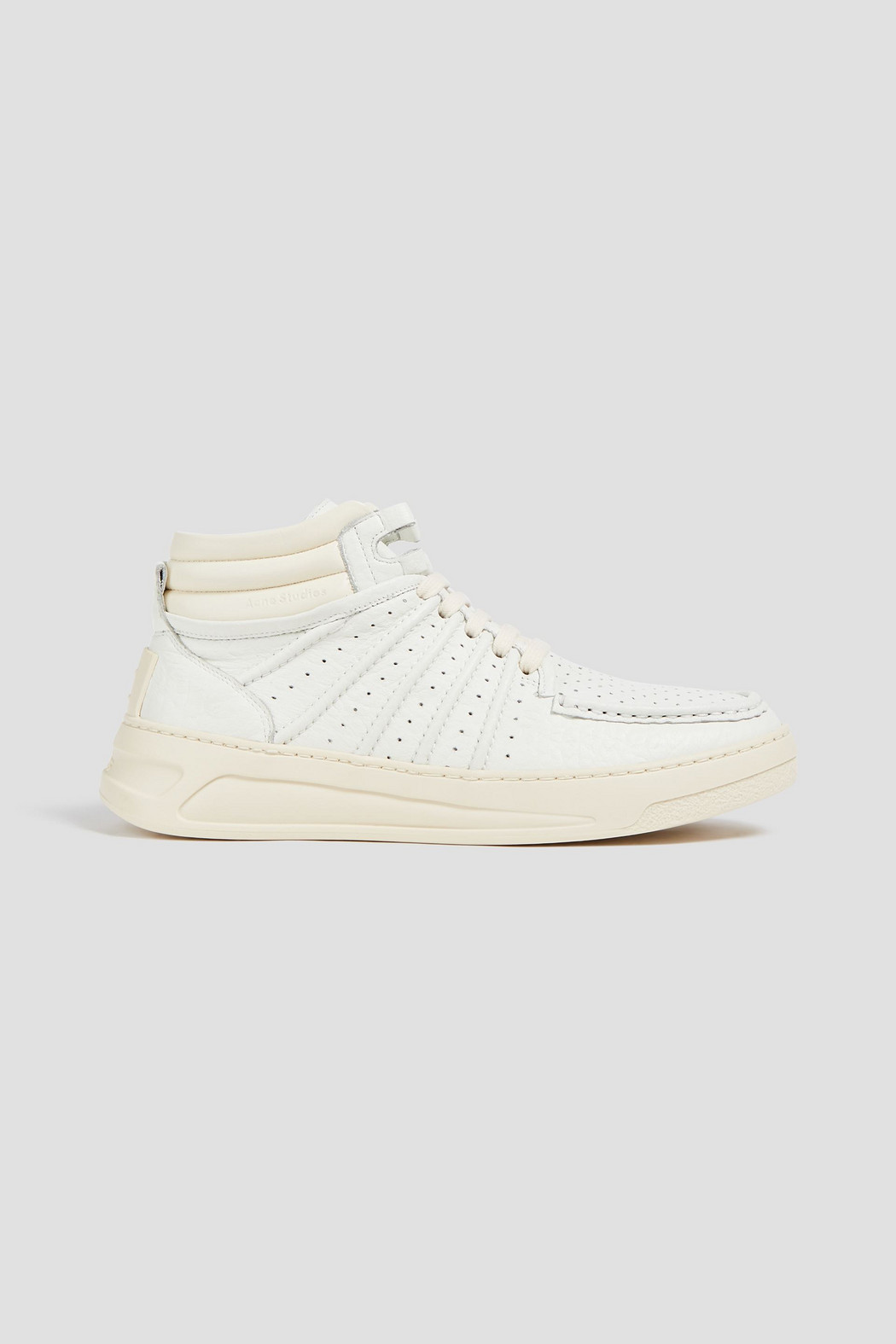 Hi-Top Sneakers パーフォレーションレザーハイカットスニーカー