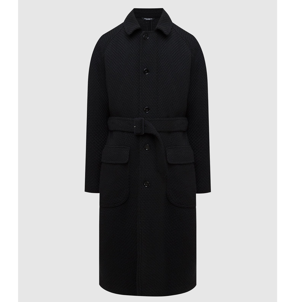 Dolce Gabbana コートその他 DOLCEGABBANA* コート シングルブレスト ベルト付き ウール(2)