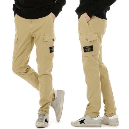 ベージュ系 STONE ISLAND(ストーンアイランド) パンツ・ボトムス ...