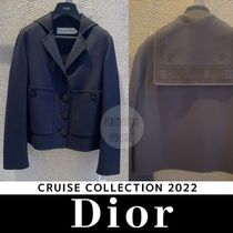 新作2022ディオール セーラーカラーピーコート 直営店買付 (Dior ...