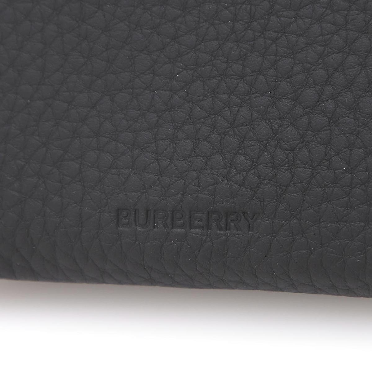 Burberry 折りたたみ財布 BURBERRY 2つ折り財布 小銭入れ付き 8043377-black(8)