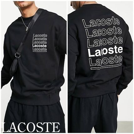 送関込【LACOSTE】リピートバックロゴスウェットシャツ 送関込【LACOSTE】リピートバックロゴスウェットシャツ