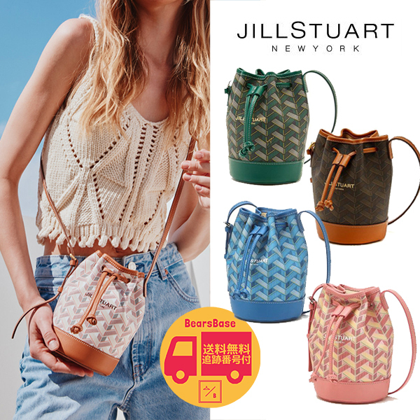 ショルダーバッグ・ポシェット JILLSTUART [ROSELLA] PATTERN LEATHER MINI BUCKET BAG BBH3109
