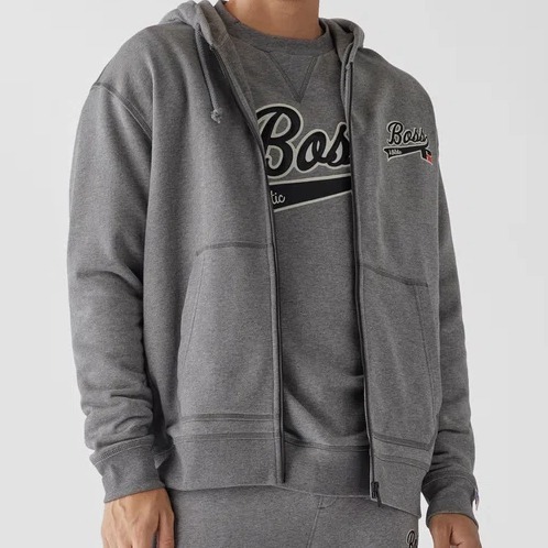 Hugo Boss パーカー・フーディ “Hugo Boss” BOSS X RUSSELL ATHLETIC ロゴパーカー Navy(13)