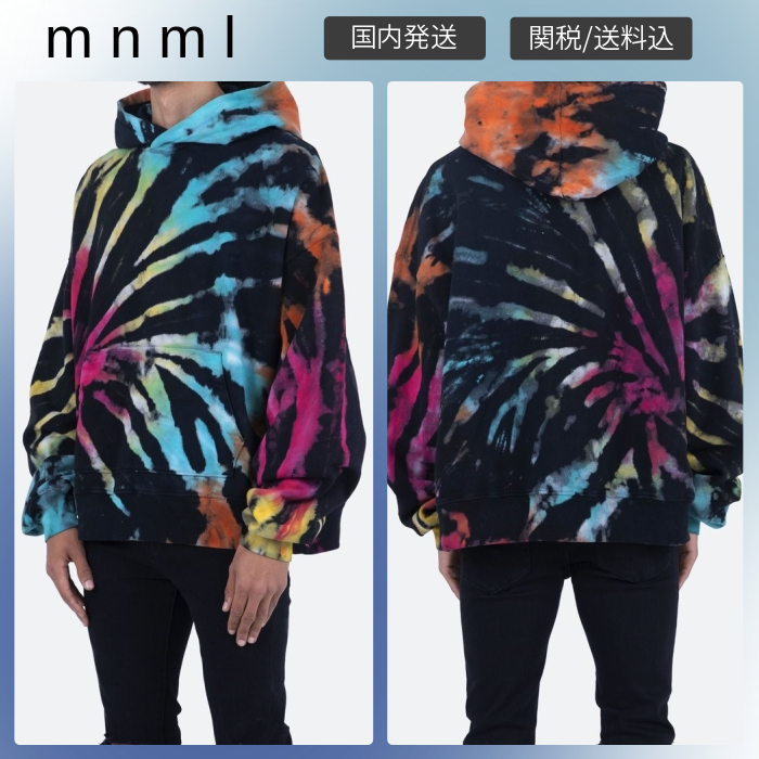 大人気！mnml★リバース スパイラル パーカー★クーポン付き