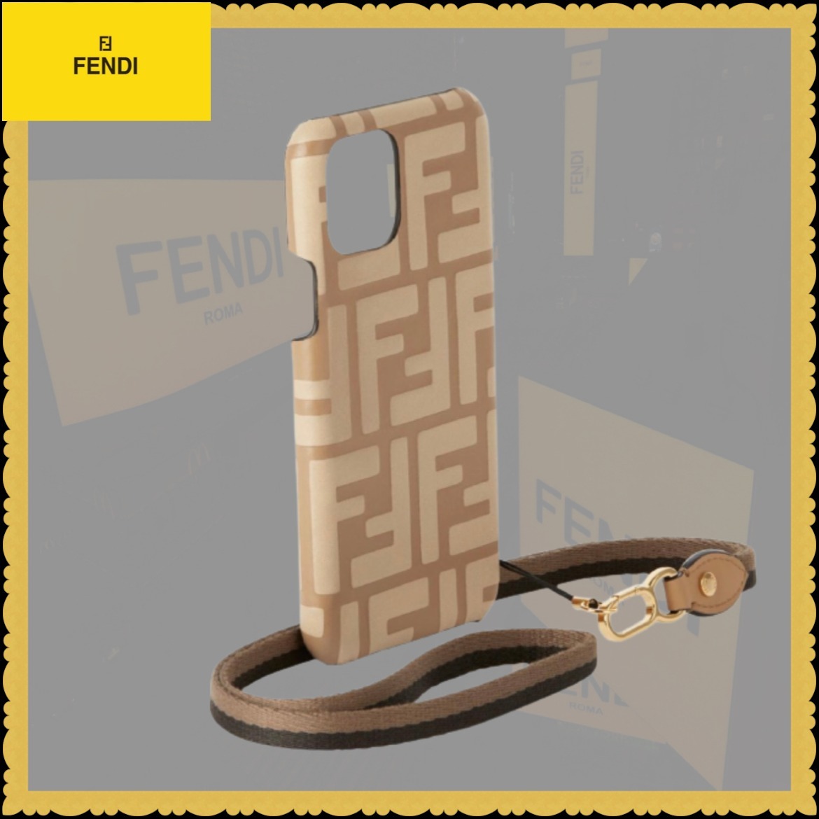 世界的に 【FENDI】iPhone11pro ケース 携帯ケース iPhone ライスター純正 まる様 フェンディ スマホケース モバイルケース/カバー