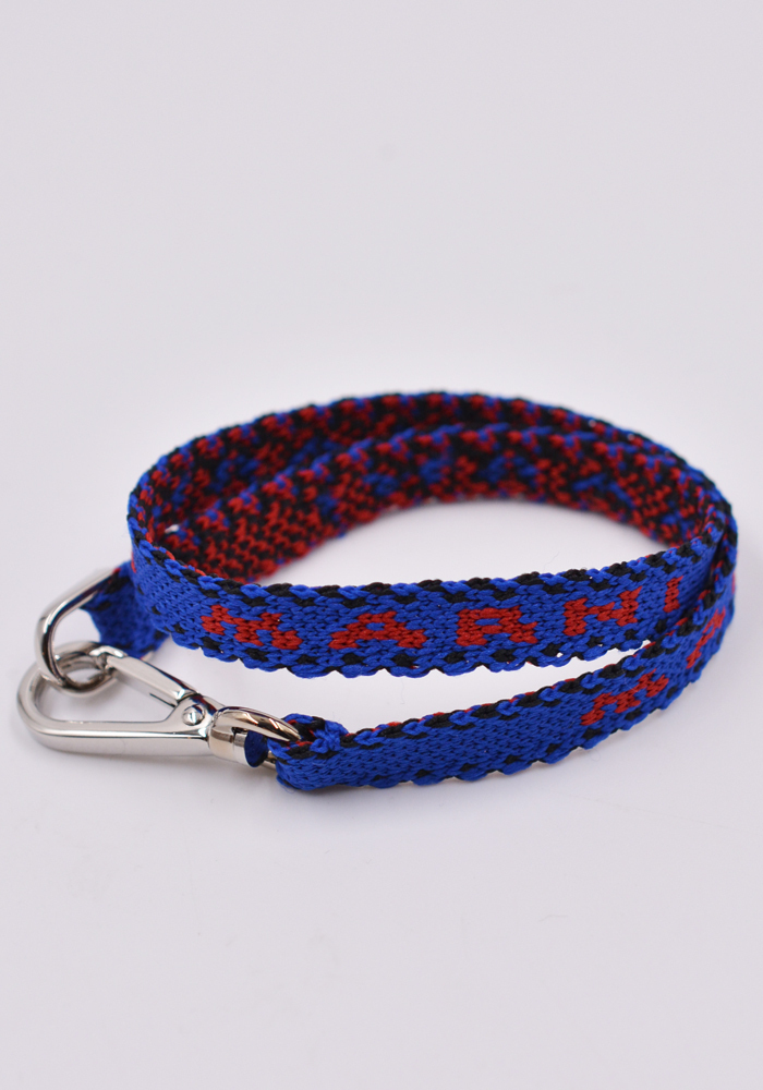 【正規販売店】MARNI BRZB0027A0 BRAIDED BRACELET BLUE/RED