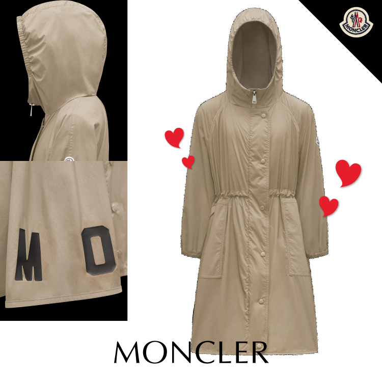 【大人もOK】MONCLER ★ Lin ナイロン フード付 ジャケット キッズアウター 【大人もOK】MONCLER ★ Lin ナイロン フード付 ジャケット キッズアウター