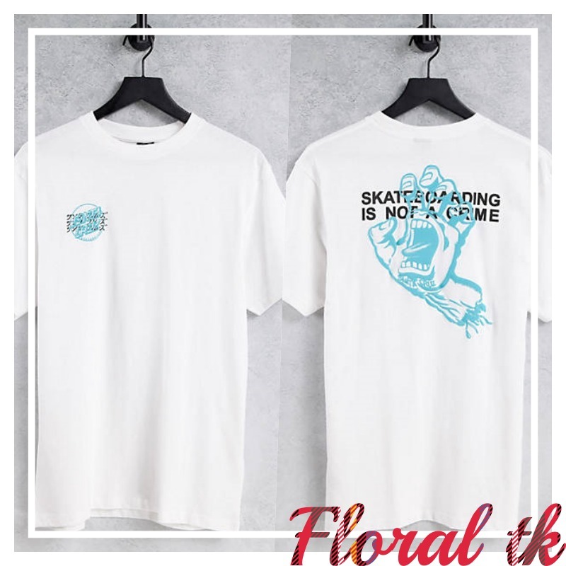 Santa Cruzcrime hand 半袖Tシャツ Tシャツ・カットソー Santa Cruzcrime hand 半袖Tシャツ Tシャツ・カットソー