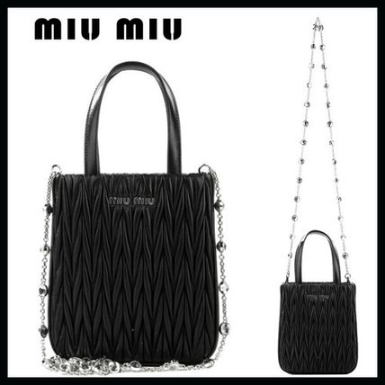 MiuMiu(ミュウミュウ) トートバッグ(レディース) - 海外通販のBUYMA