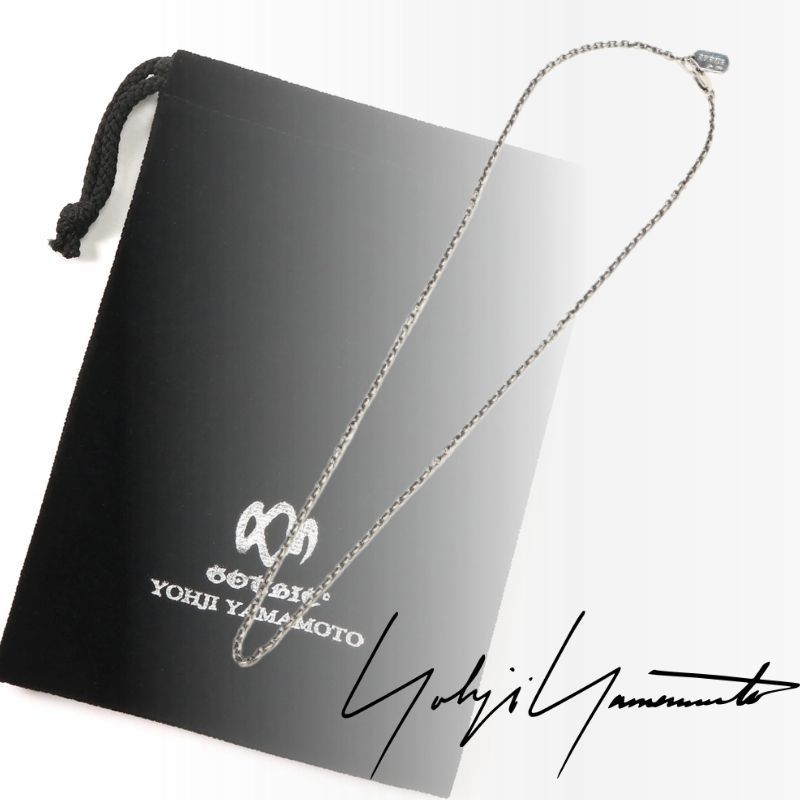 最終値下げ GOTHIC 60cm ロゴ ミニプレート ベーシック YAMAMOTO YOHJI ネックレス・チョーカー 最終値下げ GOTHIC 60cm ロゴ ミニプレート ベーシック YAMAMOTO YOHJI ネックレス・チョーカー