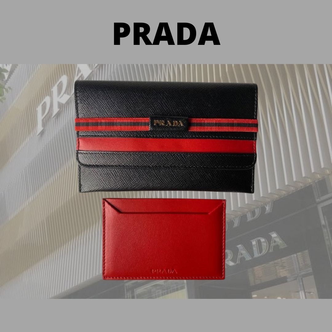 リボンが PRADA - みりさまPRADAプラダ財布リボン大人可愛 の通販 by