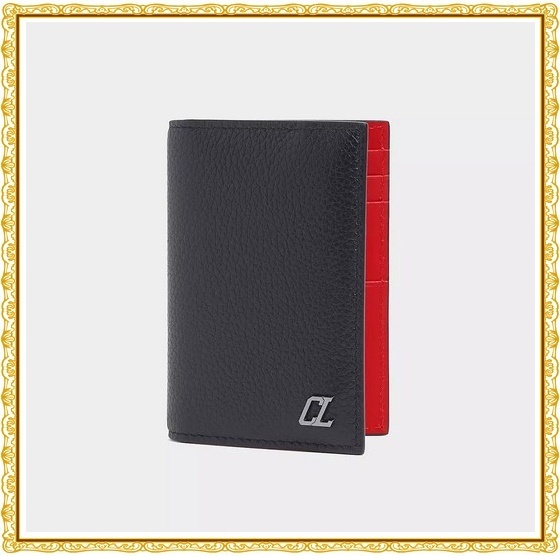 【関税送料込】ルブタン M Sifnos Leather Card Holder